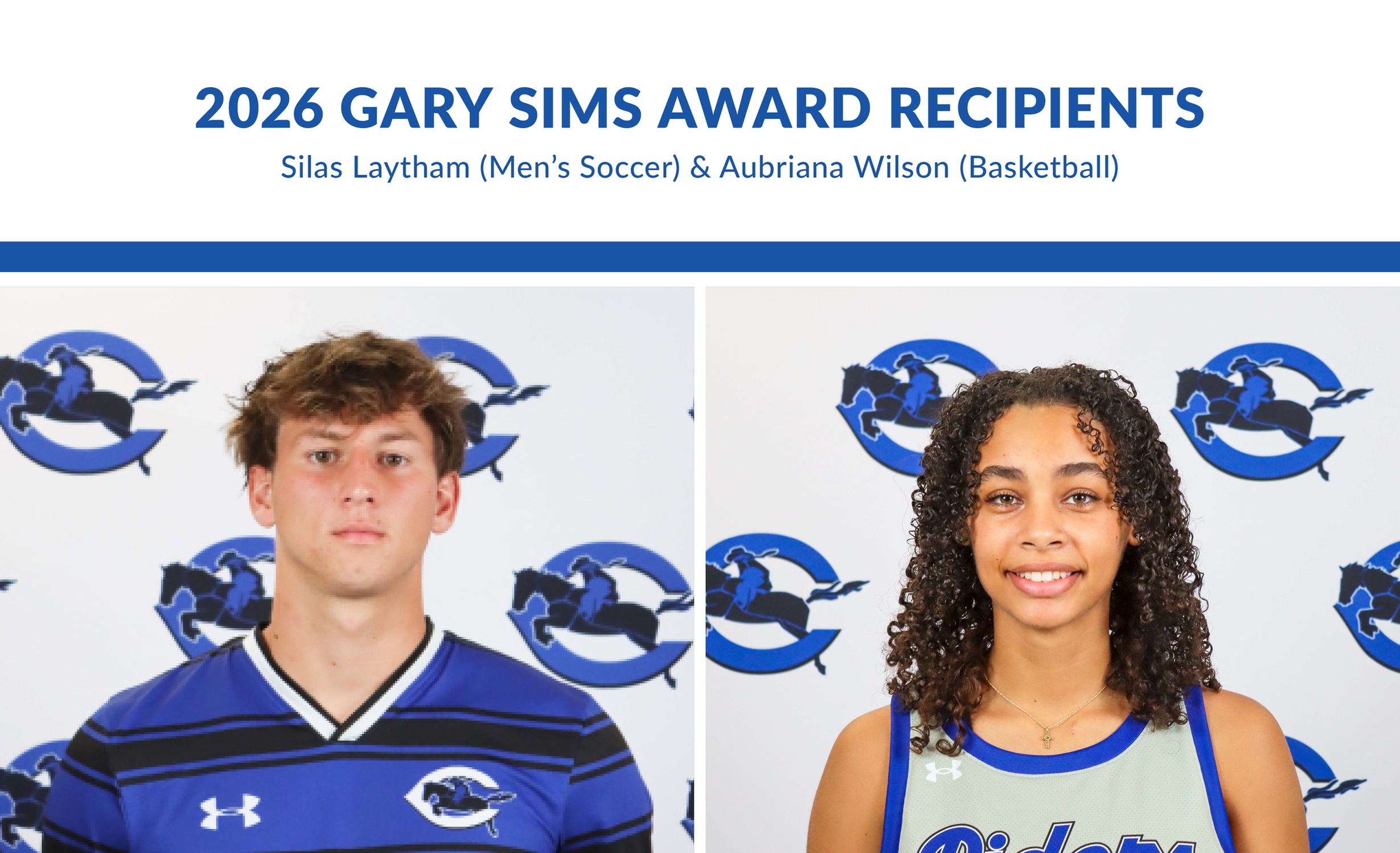 2026 Gary Sims Athletes of the Year